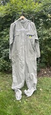 B J Sheriff Apiarist  Bee Keeping Suit With Fencing Veil  Size Tall M