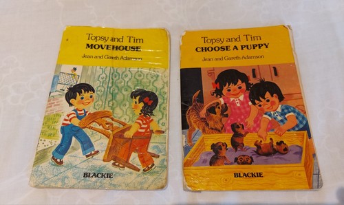Blackie topsy and tim books - blackie,