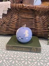 Wedgwood Portland Blue Jasperware Dancing Hours Pomander