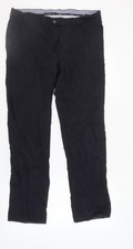 Brax Men's Black Trousers - Size 38, New With Tags