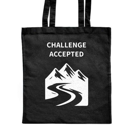 Skiing challenge accepted - challenge, accepted'