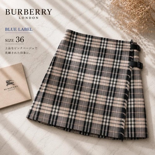 Burberry blue label nova plaid - label,