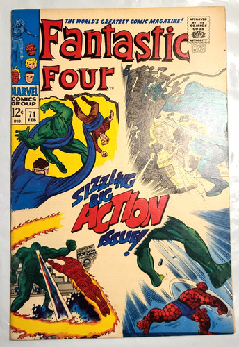 Fantastic four mad thinker - four, 71