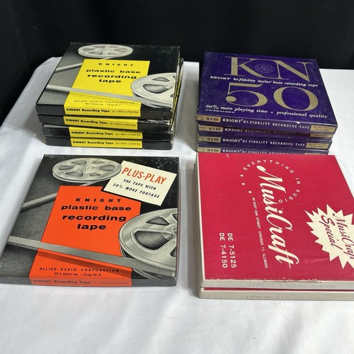 Reel tape in - reel,