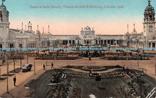 R277272 Court Of Arts South Franco British Exhibition London 1908 Valentine No 2