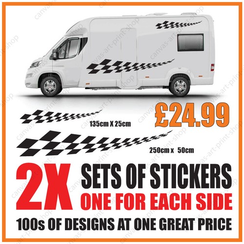Motorhome graphics caravan - motorhome,