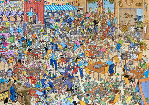1000 piece jan van haasteren - 1000,