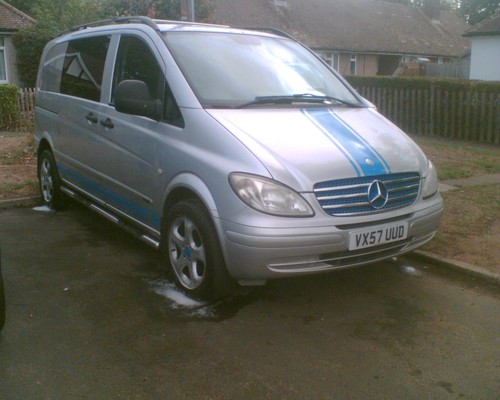 Mercedes vito mini bus 115 - mercedes,