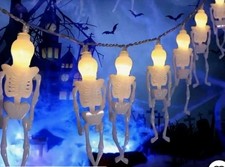 Skeleton Light String Halloween