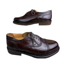 Stead And Simpson Rutland  Men's Brown Leather Derby Shoes Size 9 Boxed