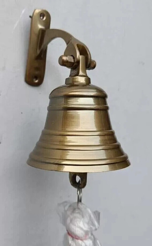 Brass bell hanging - hanging, antique