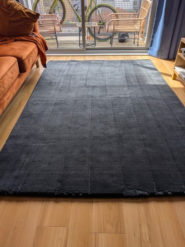 Dunelm softie rug 160x230 - softie,