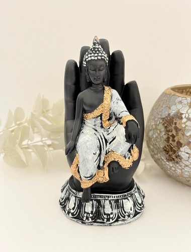Sitting buddha statue - sitting, figurine
