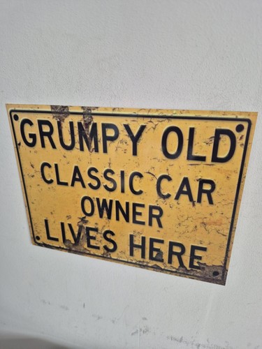 Grumpy old classic car - grumpy,