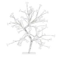 Elegant LED Silver Sakura Tree