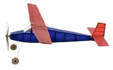 Sparrowhawk Model Plane - Rubber Powered Balsa Wood Aircraft Crafting Kit