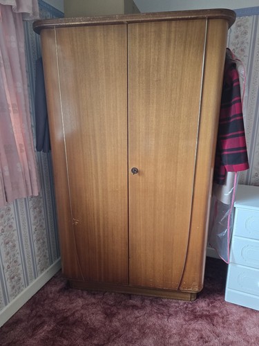 1950 wooden bedroom - 1950's,