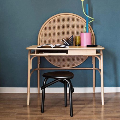 Vallee rattan office desk - vallee,