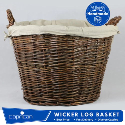 Handmade large rustic - large, wicker