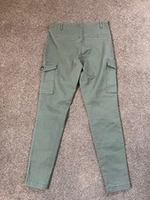 F&F  Khaki Cargo Trousers Size