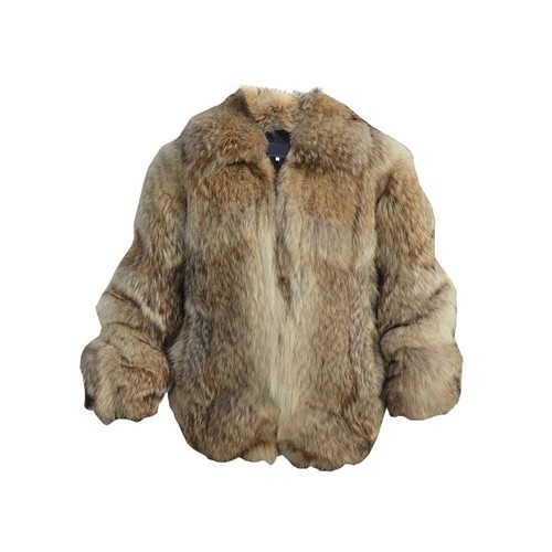 Men coyote long hair - coyote, fur