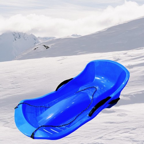 Snow sled with seat - with, cushion