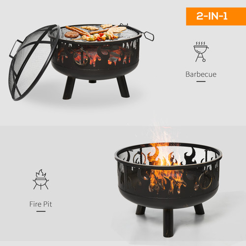 Outsunny 5cm 1 outdoor - 2-in-1,