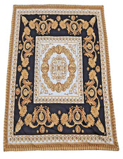 Baroque Duvet Cover Zipped black and gold duvet cover Black Stylish no case NEW