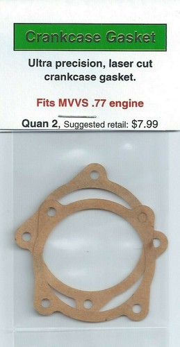 Mvvs crankcase gasket - .77,