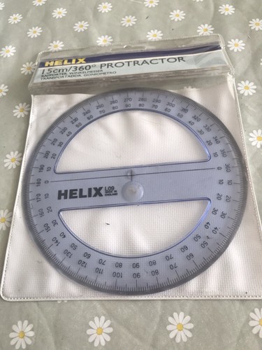 Helix 360 protractor brand new - helix,