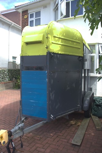 Rice horsebox catering trailer