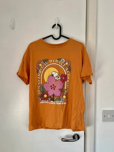 Snoopy peanut orange - snoopy,