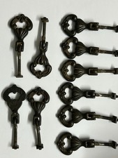 Art Deco Solid brass Vintage cupboard and drawer handles