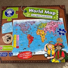 Orchard Toys World Map Jigsaw Puzzle No Poster