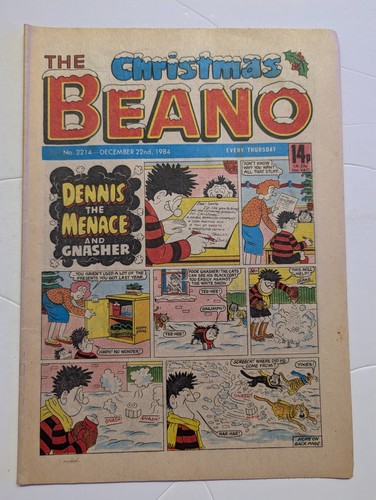 Beano comic 2214 - no, december
