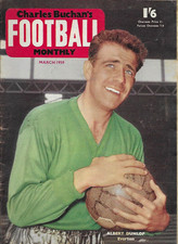 Charles Buchans Football Monthly Football Magazine.  March 1959
