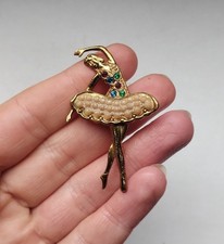 Vintage Ballerina Brooch