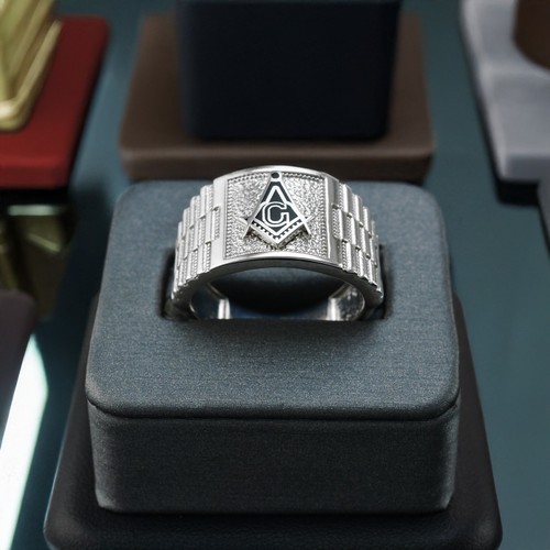Men sterling silver - sterling, masonic