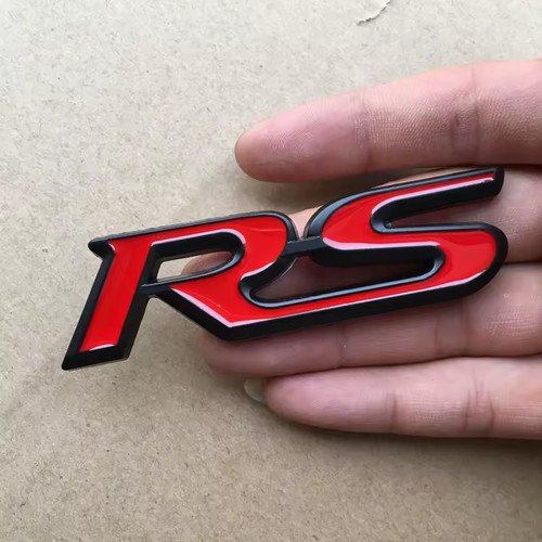9x2 25cm red black ford - ford, rs