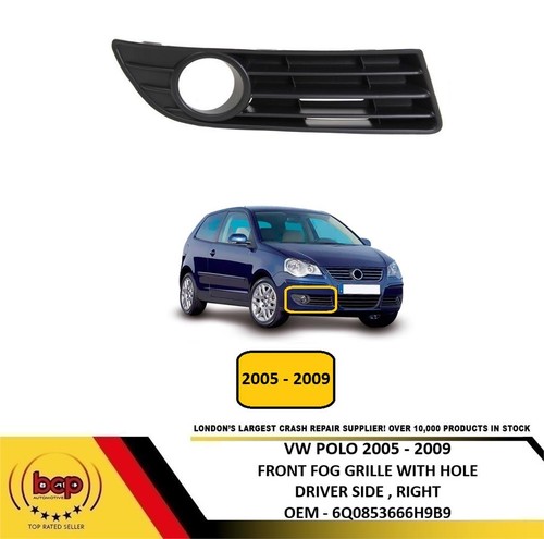 Polo 2005 2009 - front, bumper