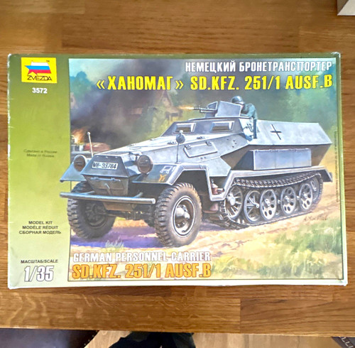 Zvezda kfz 251 1 - zvezda, sd.kfz.