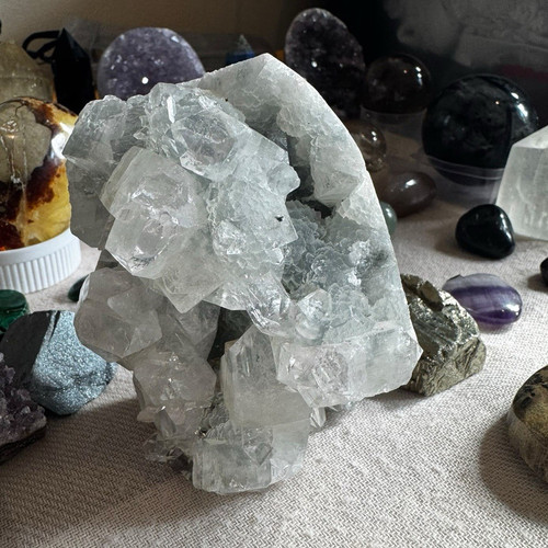 Large natural apophyllite - large,