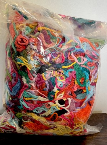 Yarn scraps ends for - /,