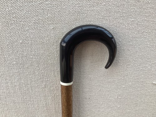 Buffalo horn shepherds crook - buffalo,
