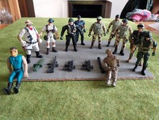 Action Figures Approx 4 Inches Tall Military And Police