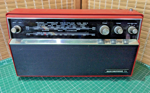 Vintage radio marconiphone - vintage,