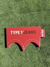 Original LEVIS Sign Shop Display Sign In Red Used Condition Type 1 Jeans Rare