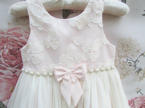 Pink ivory jewelled - ivory, party