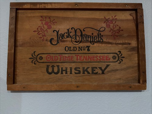 Vintage jack daniel - daniel's, wood