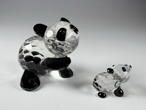 Swarovski crystal panda bear - crystal,